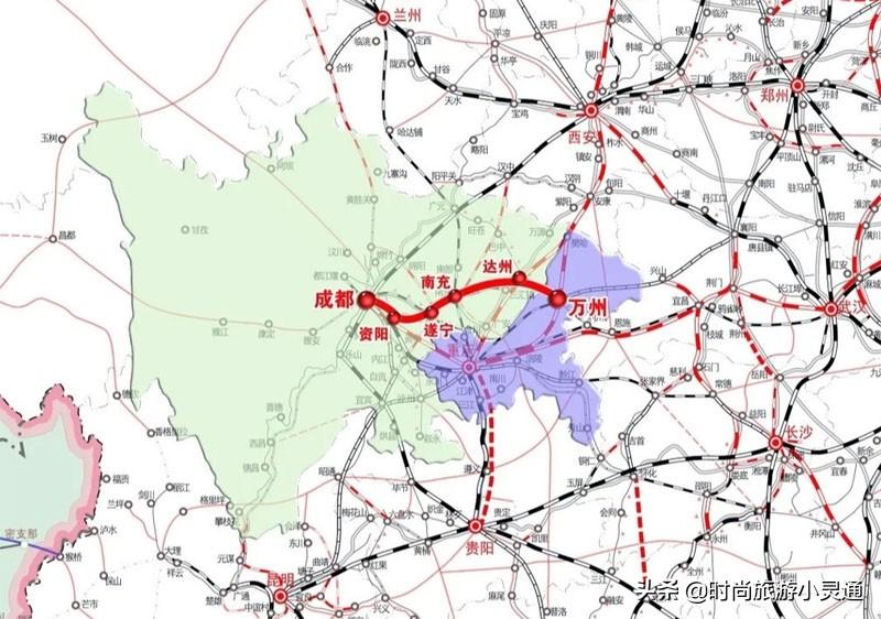 成达万高铁最新线路图深度解析